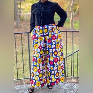 African Print Ankara handmade Wide Leg  Palazzo